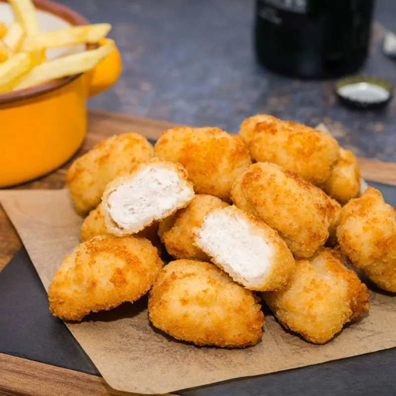 Receita para empanados utilizando proteína de batata Receita para empanados utilizando proteína de batata